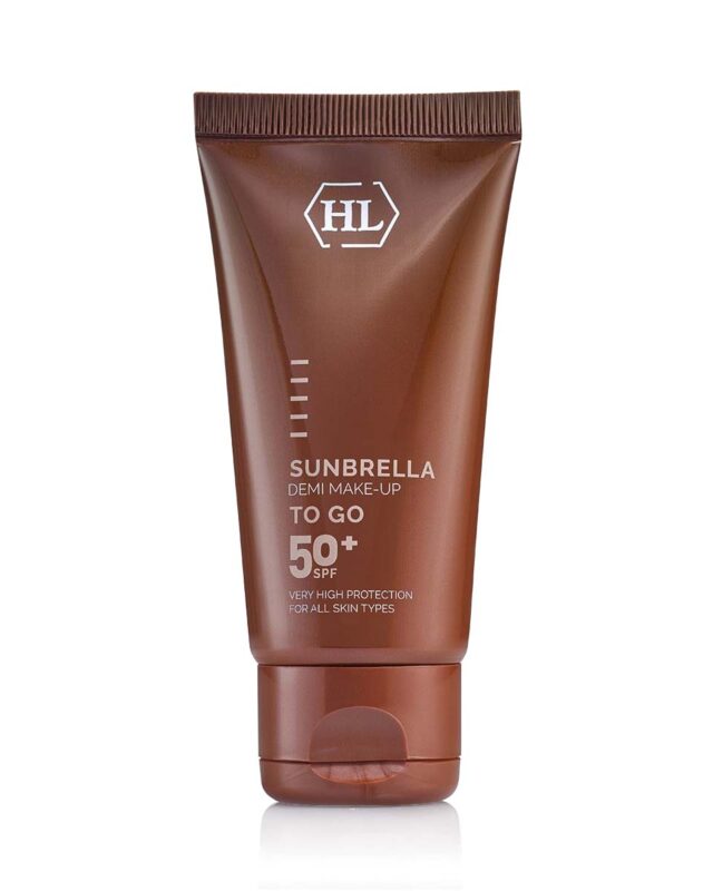 מקדם הגנה SPF 50+ עם דמי מייק-אפ SUNBRELLA