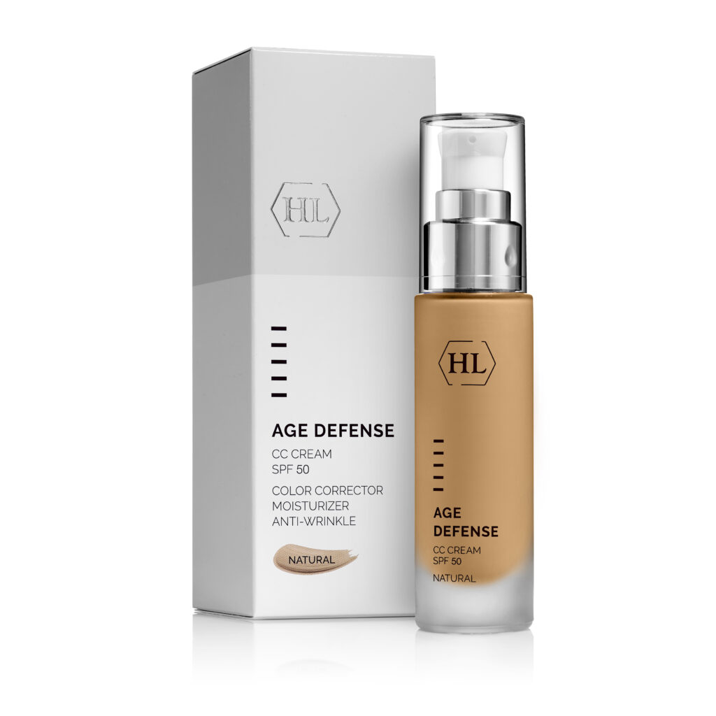 קרם CC נטורל SPF50 AGE DEFENSE