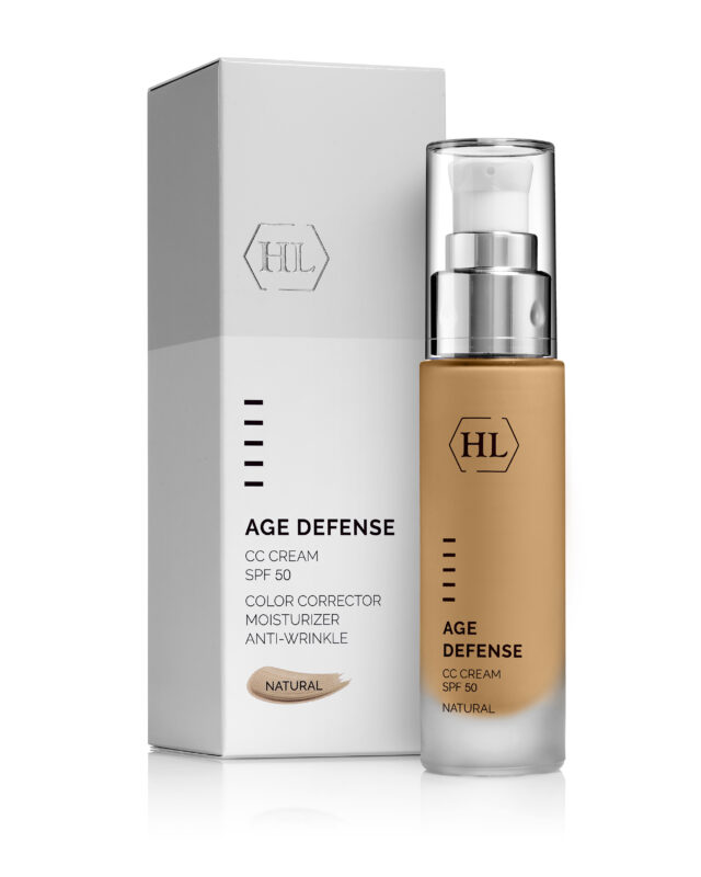 קרם CC נטורל SPF50 AGE DEFENSE
